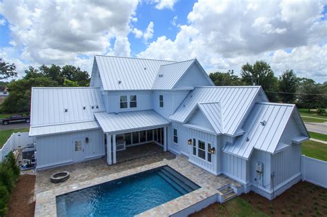 florida rmbler style metal roof house|vertical metal roofing florida.